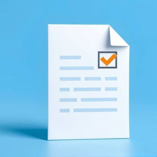 Icono de un documento con una marca de verificaci&oacute;n, simbolizando los t&eacute;rminos y condiciones